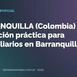 Portada de la nota: BARRANQUILLA (Colombia) Formación práctica para inmobiliarios en Barranquilla