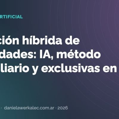 Portada de la nota: Captación híbrida de propiedades: IA, método inmobiliario y exclusivas en 2026