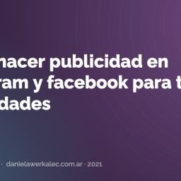 Portada de la nota: Como hacer publicidad en instagram y facebook para tus propiedades