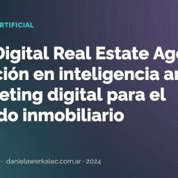 Portada de la nota: DREA Digital Real Estate Agent: formación en inteligencia artificial y marketing digital para el mercado inmobiliario