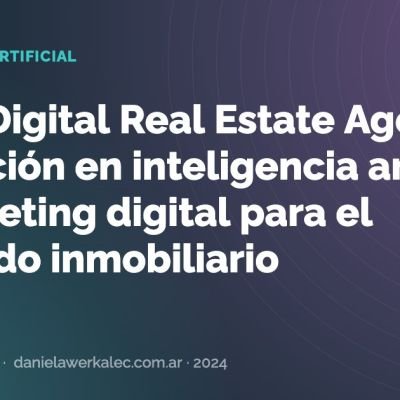 Portada de la nota: DREA Digital Real Estate Agent: formación en inteligencia artificial y marketing digital para el mercado inmobiliario