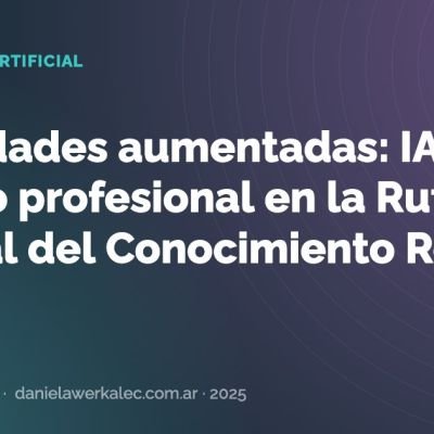 Portada de la nota: Habilidades aumentadas: IA y trabajo profesional en la Ruta Federal del Conocimiento Rosario