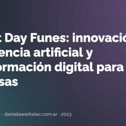 Portada de la nota: Impact Day Funes: innovación, inteligencia artificial y transformación digital para empresas