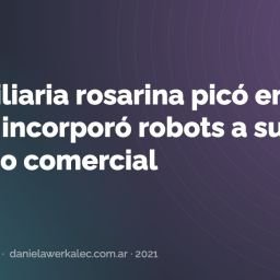 Portada de la nota: Inmobiliaria rosarina picó en punta: incorporó robots a su proceso comercial