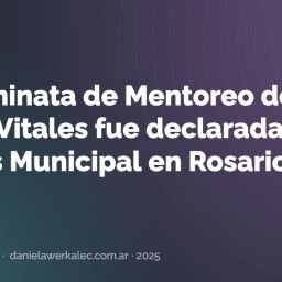 Portada de la nota: La Caminata de Mentoreo de Voces Vitales fue declarada de Interés Municipal en Rosario