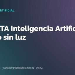 Portada de la nota: LA PLATA Inteligencia Artificial, incluso sin luz
