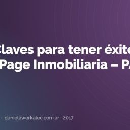 Portada de la nota: Las 9 Claves para tener éxito con tu Fan Page Inmobiliaria – PARTE 1