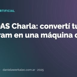 Portada de la nota: POSADAS Charla: convertí tu instagram en una máquina de ventas