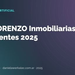 Portada de la nota: SAN LORENZO Inmobiliarias Inteligentes 2025