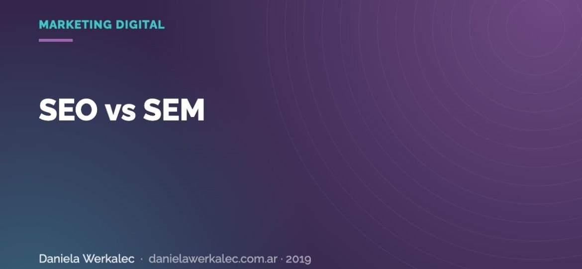Portada de la nota: SEO vs SEM